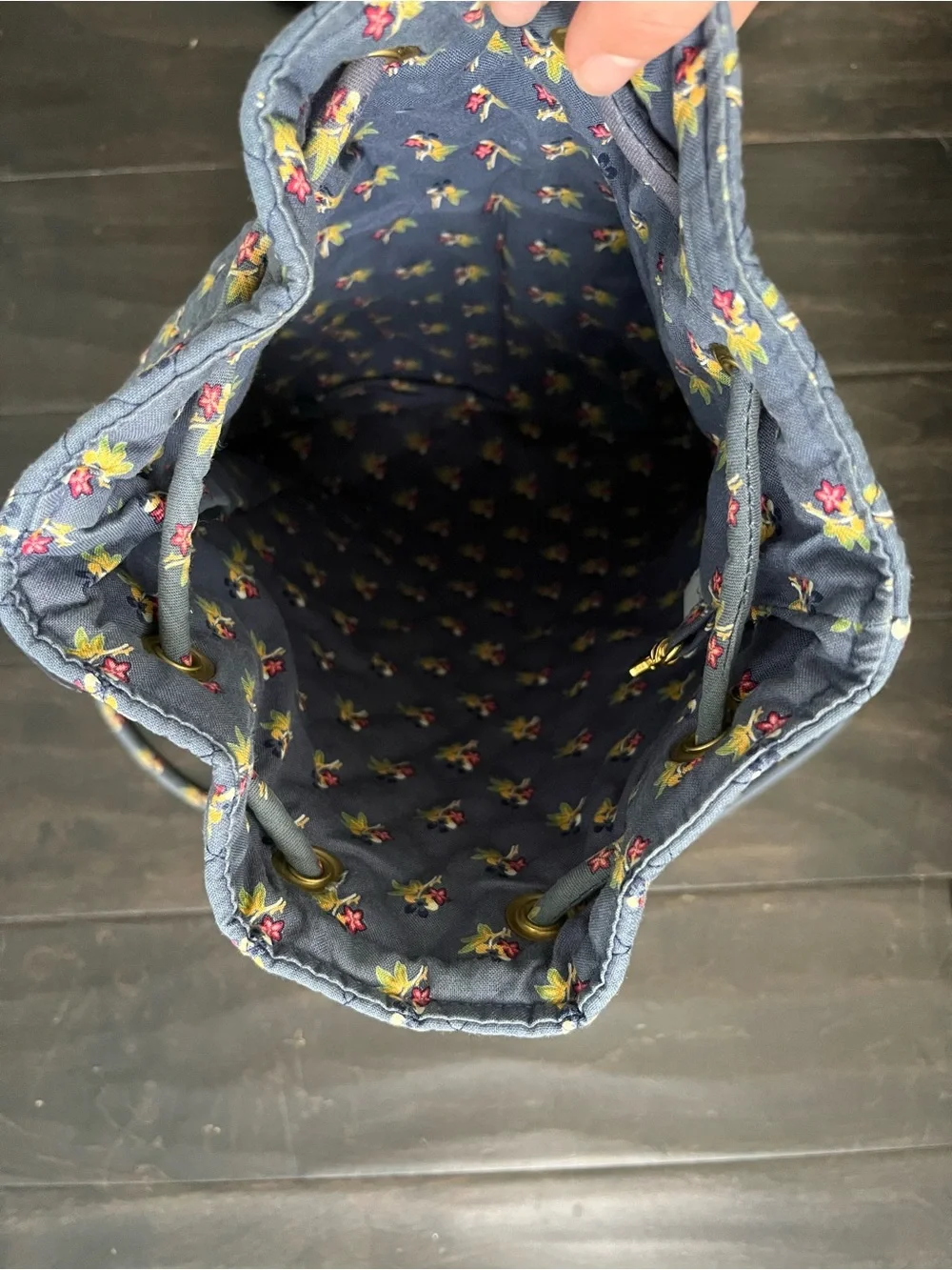 Vintage Vera Bradley Emily Backpack 1990s